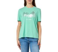 ONLY Women's Onlfree Life Reg S/S City Top Box JRS T-Shirt, Green, M