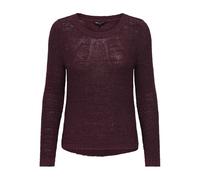 ONLY Women's Onlgeena Xo L/S KNT Noos Pullover, Cabernet, XL