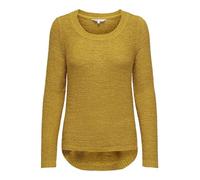 ONLY Women's Onlgeena Xo L/S Pullover KNT Noos Sweater, Golden Spice, M