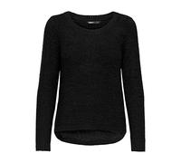 ONLY Women's Onlgeena Xo L/S Pullover Knt Noos Jumper, Black (Black), XL UK