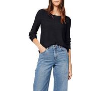 ONLY Women's onlGEENA XO L/S PULLOVER KNT NOOS Plain Jumper, Black (Black), L