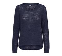 ONLY Women's Onlgeena Xo L/S Pullover Knt Noos Jumper, Blue (Navy Blazer), 16 UK