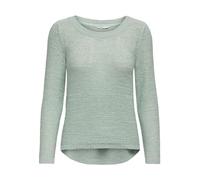 ONLY Women's ONLGEENA XO L/S Pullover KNT NOOS Pullover Sweater, Harbor Gray, M