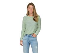 ONLY Women's Basic Knit Sweater Solid Color Knit Stretch Jumper Long Sleeve Crewneck Top ONLGEENA, Colours:Mint, Size:XS