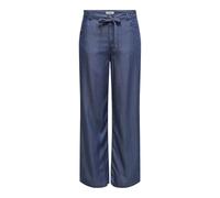ONLY Women's Onlgianna Charis Mw Straight Pants Wvncc, Dark Denim Blue, XS / 32L