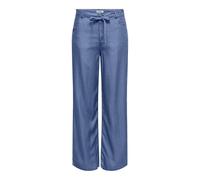 ONLY Women's Onlgianna Charis Mw Straight Pants Wvncc, Medium Blue (Medium Blue Denim), M / 32L