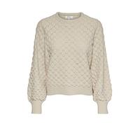 ONLY Womens ONLGILJA L/S KNT NOOS Pullover, Pumice Stone, XS
