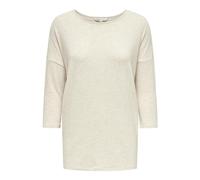 ONLY Women's Onlglamour 3/4 Top JRS Noos, Pumice Stone, XS