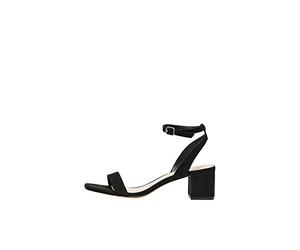 ONLY Women's Onlhanna-1 Life Pu Heeled Sandal Noos Sandals, black, 4 UK