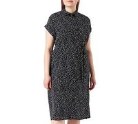ONLY Women's ONLHANNOVER S/S Shirt Dress NOOS WVN Dress,Black/AOP:Confetti,12UK