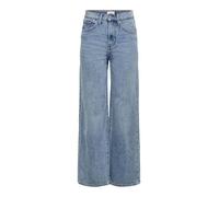 ONLY Women's ONLHOPE EX HW Wide DNM REA345 NOOS Jeans, Light Blue Denim, 32W x 34L