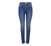 ONLY Women's Onliconic Hw Sk Long ANK Akm186 Bf DNM, Medium Blue (Medium Blue Denim), 28W x 30L