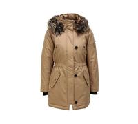 ONLY Women's ONLIRIS Fur Winter Parka Life CC OTW Coat, Brown, S