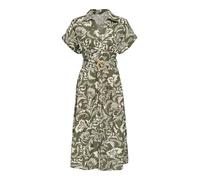 ONLY Womens Onljakiri Linen SS Midi Dress Noos WVN, Kalamata, XL UK
