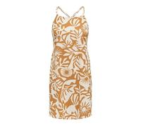 ONLY Women's Onljakiri Linen Strap Dress Ptm, Harvest Pumpkin, S