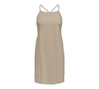 ONLY Women's Onljakiri Linen Strap Dress Ptm, Humus, S