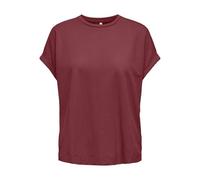 ONLY Women's Onljany S/S Top JRS, Ruby Wine, XS