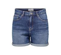 Women's denim shorts Only Josephine Bleu M
