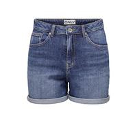 ONLY Women's Onljosephine Stretch Shorts DNM Azg Noos Denim, Blue-3, XS