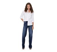 ONLY Women's Onljuicy Hw Wide DNM Rea398 Noos Jeans, Dark Denim Blue, 28W x 32L