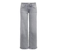 ONLY Womens Onljuicy Lw Wide Leg DNM Rea707 Noos, Medium Grey Denim, 26W / 30L UK