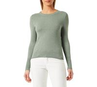 ONLY Women's Onljulie LS Life Button O-Neck CC KNT Sweater, Hedge Green/Detail:Melange, XL