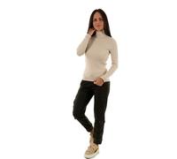 ONLY Women's Onlkarol L/S Rollneck Pullover KNT Noos Sweater, Pumice Stone/Detail: W Melange, XS