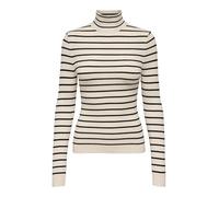 ONLY Womens Onlkarol L/S Turtleneck Pullover KNT Noos Knitted Jumper, Grey (Whitecap Gray), L UK