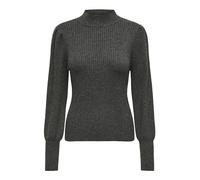 ONLY Women's Onlkatia L/S High Neck Jumper KNT Noos Sweater, Dark Grey Blend, M