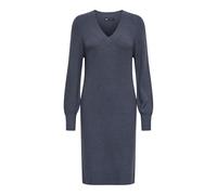 ONLY Women's Onlkatia Ls V-Neck Dress KNT, OmbrÉ Blue, M