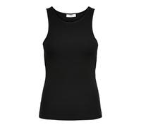 ONLY Women's ONLKENYA Life Rib Tank TOP JRS NOOS, Black, XL