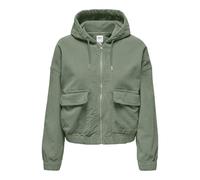 ONLY Women's Onlkenzie L/S Cord Jacket CC PNT, Lily pad, XL