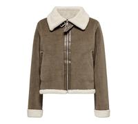 ONLY Women's Onlkingston Cord Bond Jacket CC OTW, Rain Drum, M
