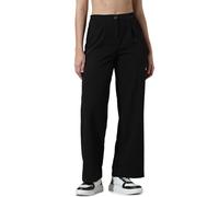 ONLY Women's Onlkira-Mellie Hw Wide Pant PNT Noos Trousers, Black, L / 32L