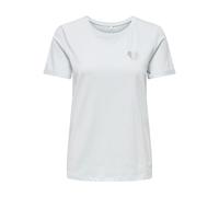 ONLY Womens Onlkita Life S/S Top Noos, Ballad Blue, S UK