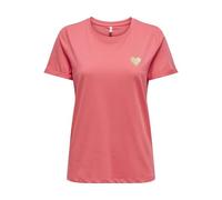 Only Women's Onlkita Life S/S Top Noos, Coral Garden, XS