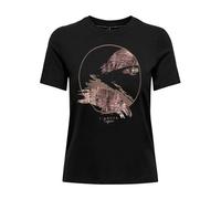 ONLY Women's Onlkita Reg S/S Mix Top Box Cs JRS Ex. T-Shirt, Black/Print: Lamour, M