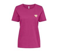 ONLY Womens Onlkita S/S Top Noos, Pink Yarrow, M UK