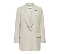 ONLY Women's Onllana-berry L/S Ovs Blazer Tlr Noos, Pumice Stone, 10