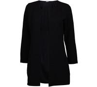 ONLY Women's Onlleco 7/8 Long Cardigan Jrs Noos Cardigan, Black (Black), S