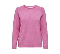 ONLY Women's Onllesly Kings L/S KNT Noos Jumper Knitted, Carmine Rose/Detail: Melange, XS