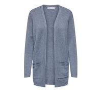 ONLY Women's Onllesly KNT Noos L/S Open Cardigan, Vintage Indigo, L