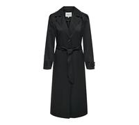 ONLY Women's ONLLINE X-Long Trenchcoat CC OTW, Black, M