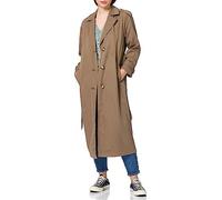 ONLY Women's ONLLINE X-Long Trenchcoat CC OTW, Walnut, XS