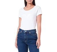 ONLY Womens Onllive Love S/S O-neck Top Jrs Blouse, White, S UK