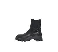 ONLY Women's Onllizzo-2 Chelsea Buckle Boot, Black, 6 UK