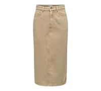 ONLY Women's Onllola-Cilla Hw Long Slit Skirt PNT Jumpsuit, Tannin, M