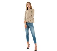 ONLY Womens Onllolli L/S Pullover KNT Noos Pullover Sweater, Taupe Gray, S