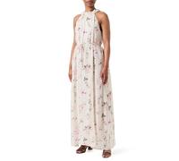 ONLY Women's Onllucca Halterneck Maxi Dress Cs Ptm, Pumice Stone/AOP:OCC. Romantic Garden, M
