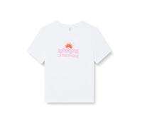 ONLY Women's Onllucia Reg S/S Top JRS T-Shirt, White, M